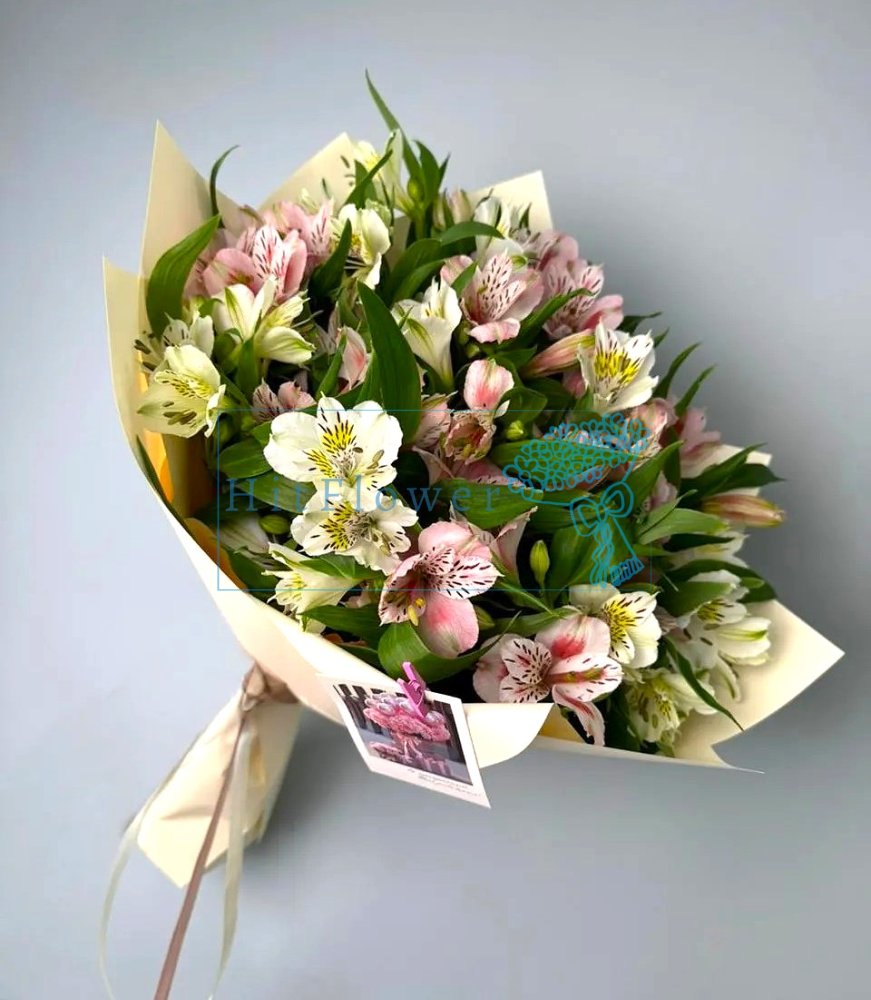 Букет цветов из: Альстромерии